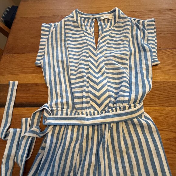 Striped jumpsuit - Picture 3 of 5